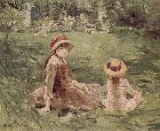 In the Moliketer-s garden, Berthe Morisot